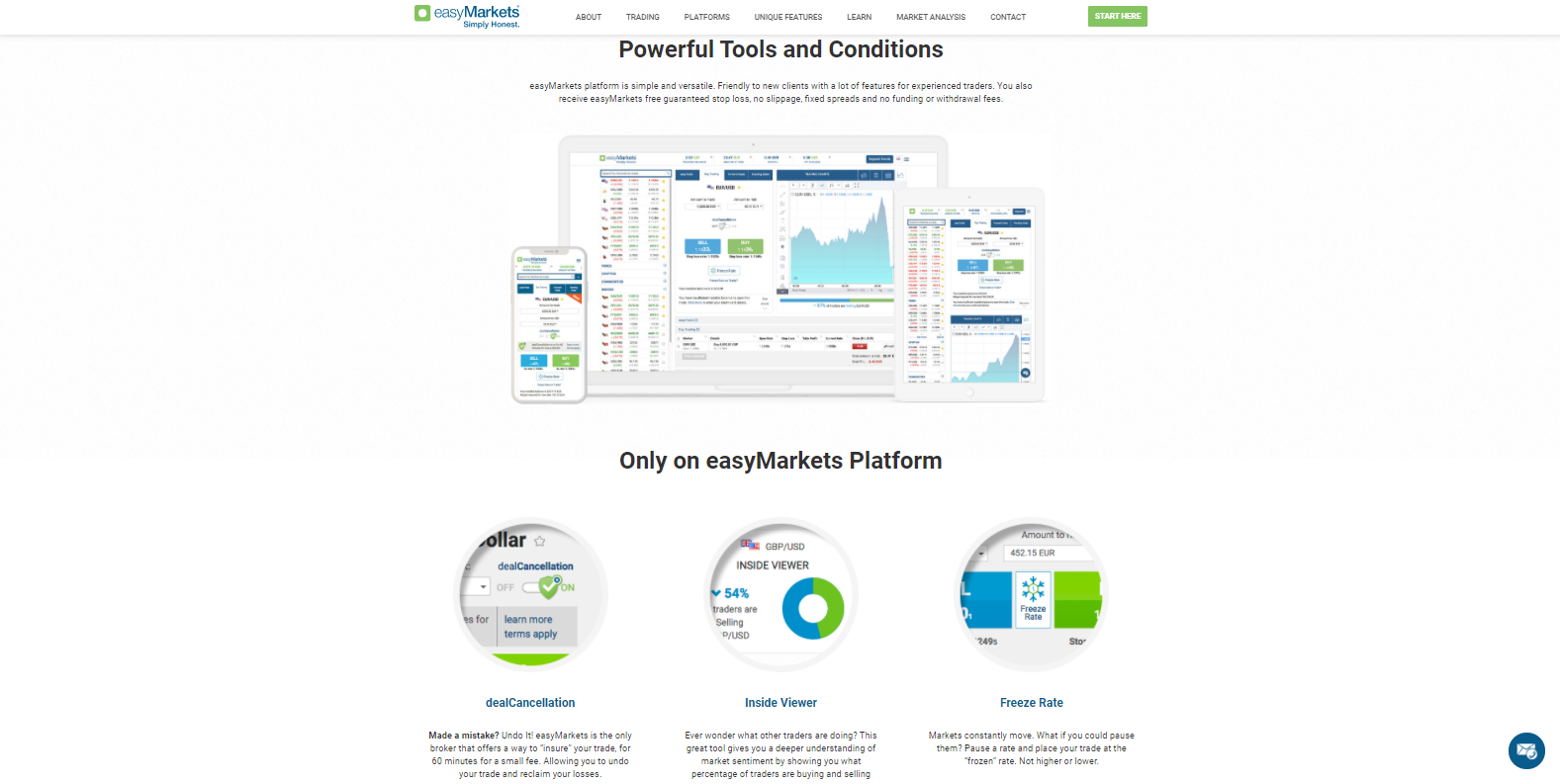 easyMarkets tools available easyMarkets tools available